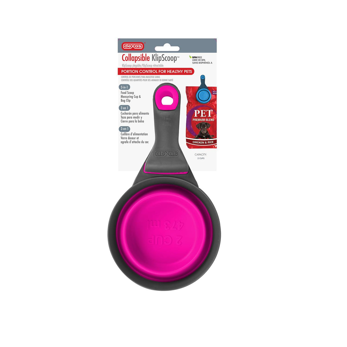 Popware for Pets Collapsible Klip Scoop