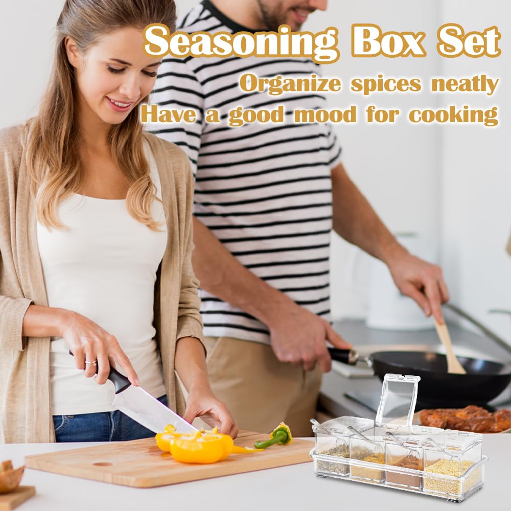 Clear Seasoning Box (2 Count)