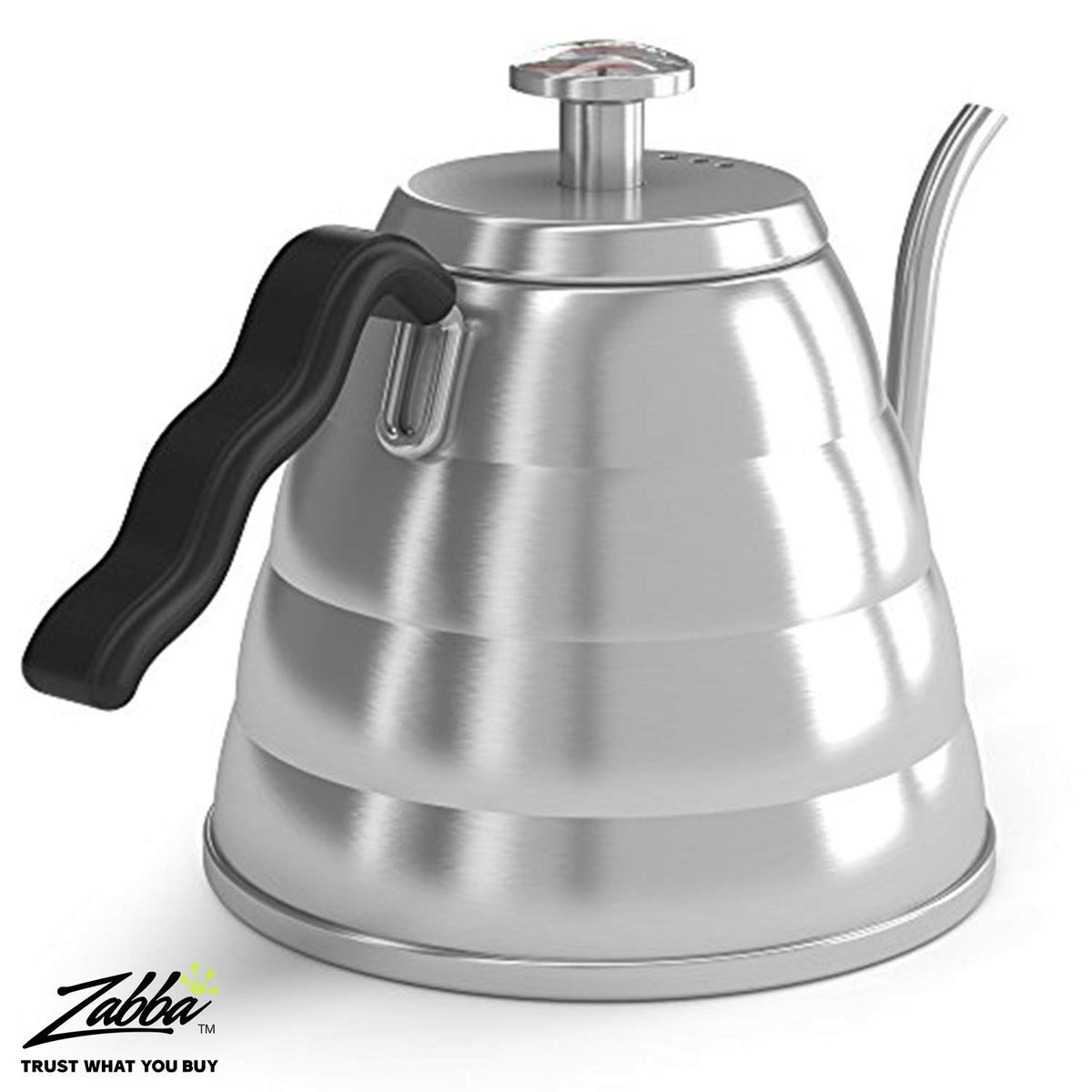 Gooseneck Kettle with Thermometer