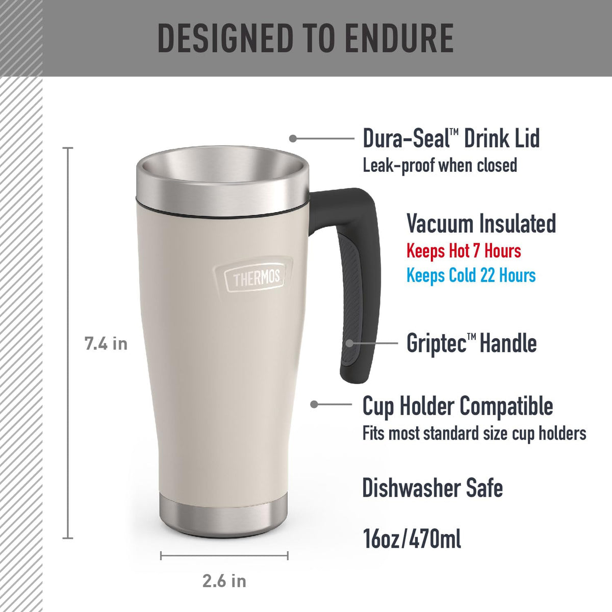 ICON SERIES Stainless Steel Mug