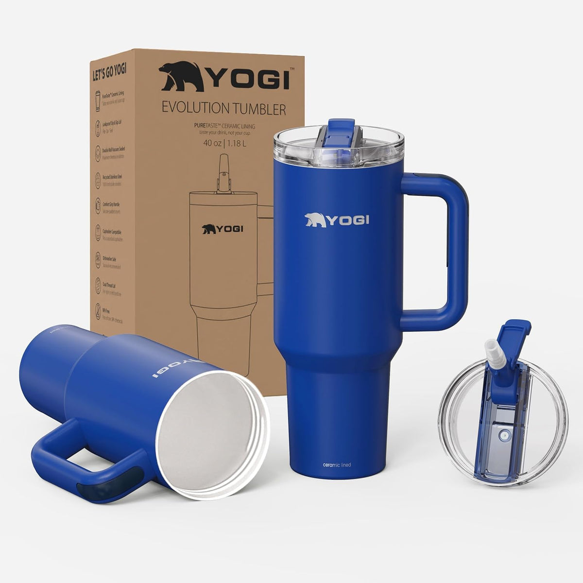 30oz Tumbler with Straw