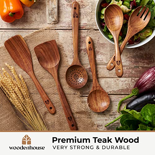 Wooden Spoons for Cooking (6 Count)