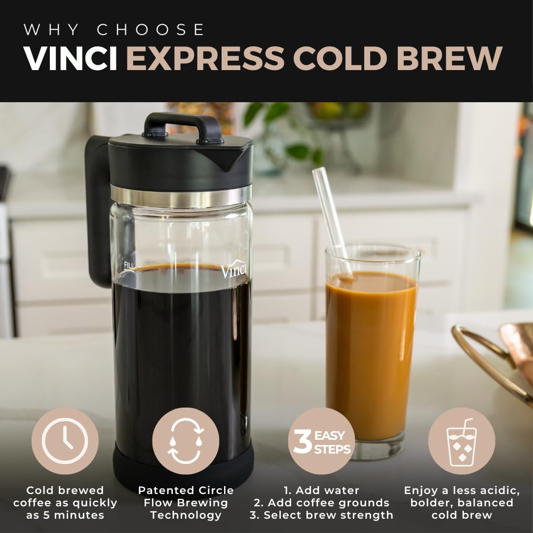Express Electric Cold Brew Coffee Maker