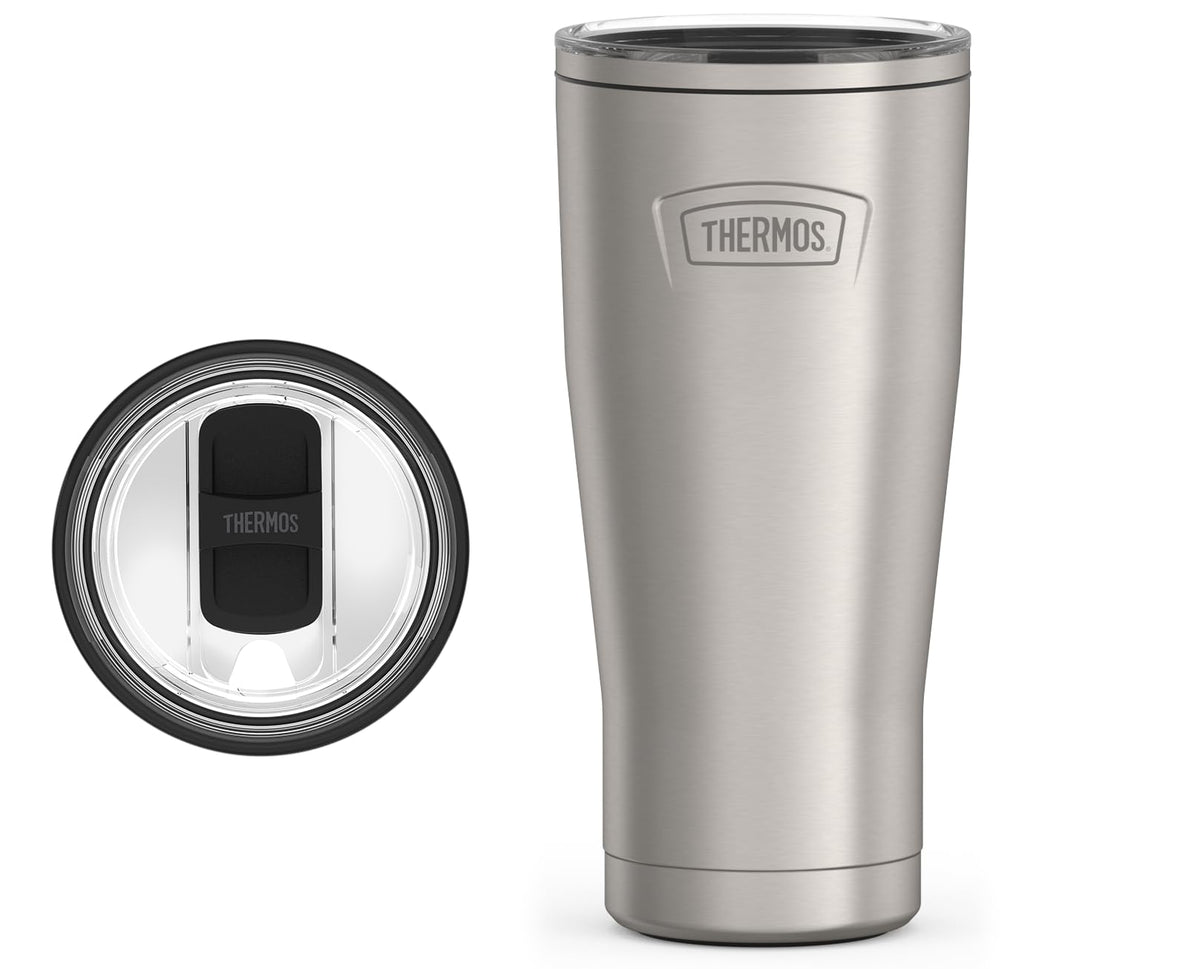 Icon Series 24oz Stainless Steel Tumbler with Slide Lock Lid