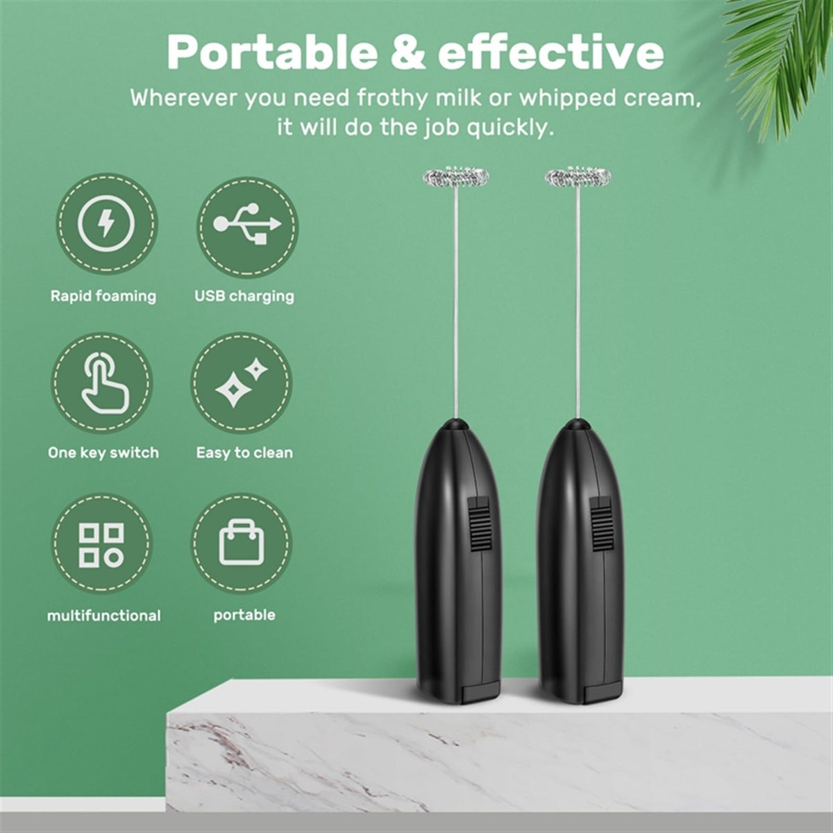 AD Milk Frother Handheld