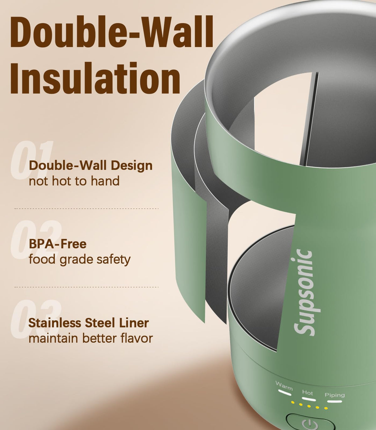Heated Coffee Mug