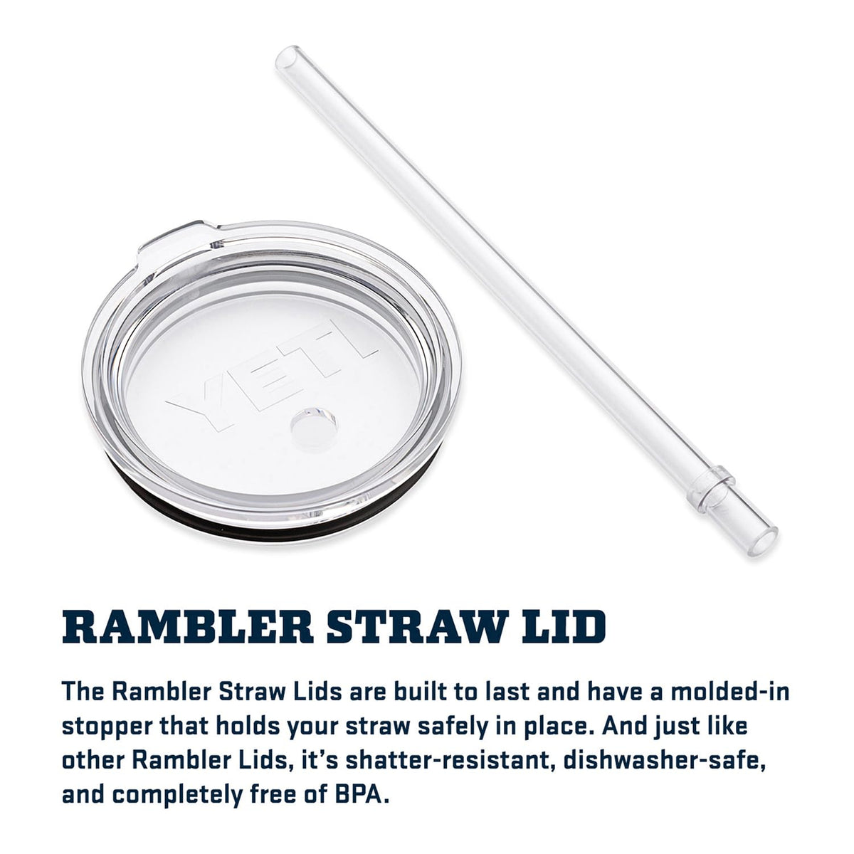 Rambler 35 oz Tumbler with Handle and Straw Lid