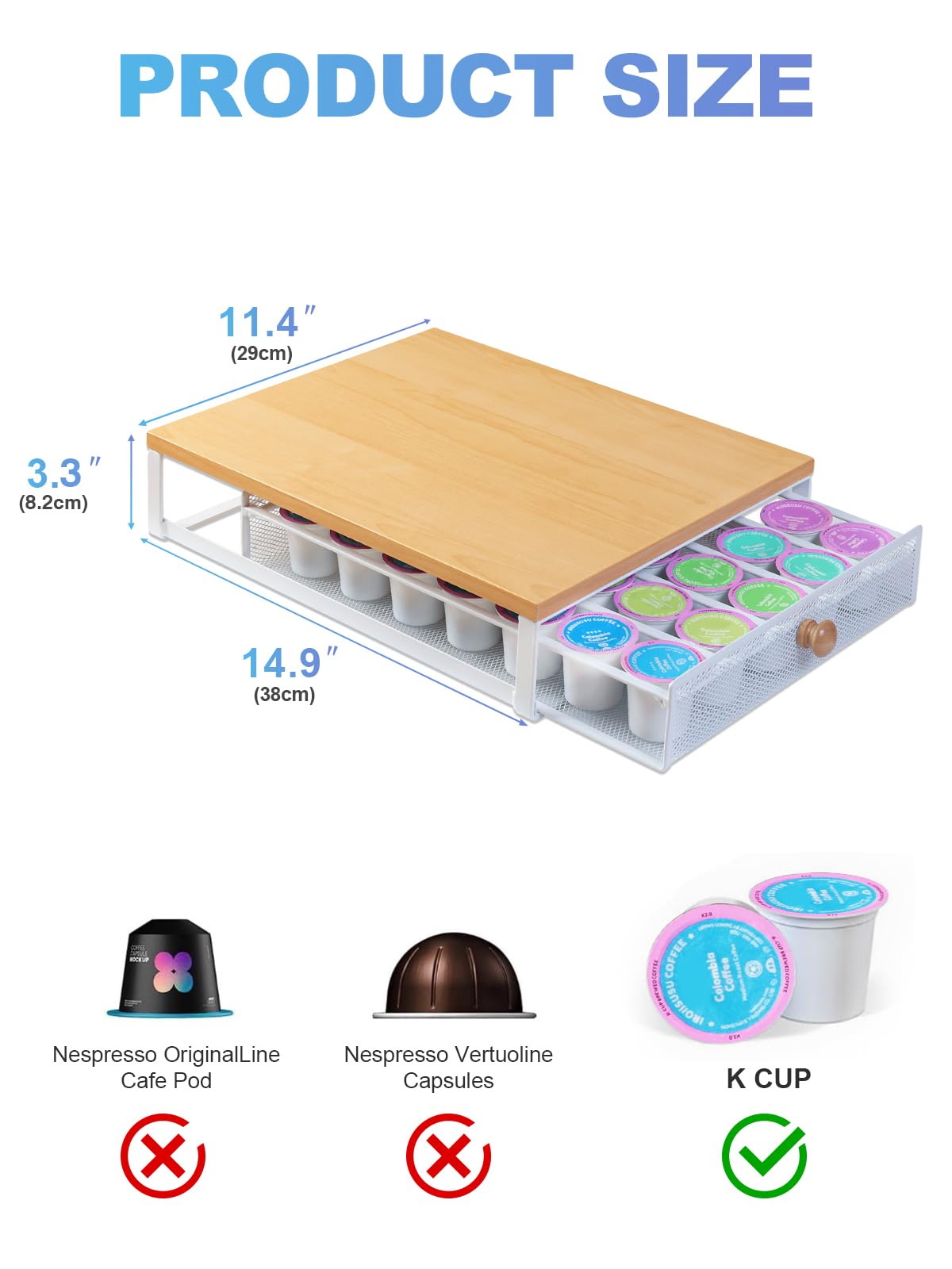 Coffee Pod Storage Drawer