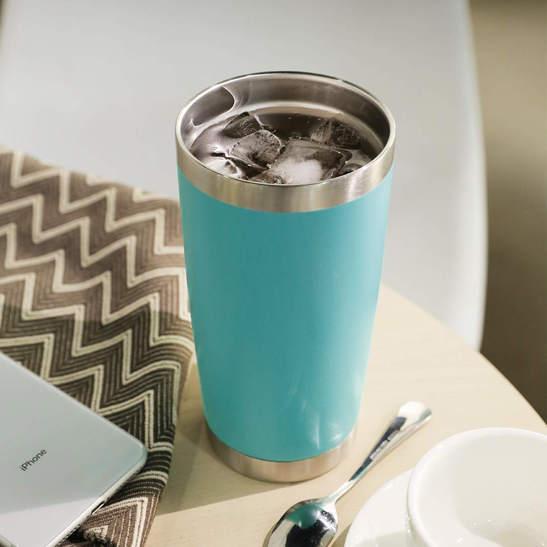 20oz Stainless Steel Tumbler Bulk with Lid (12 Count)