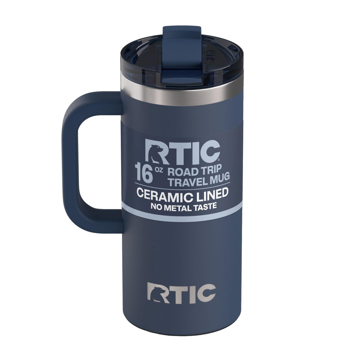 16oz Road Trip Travel Mug with Lid and Handle