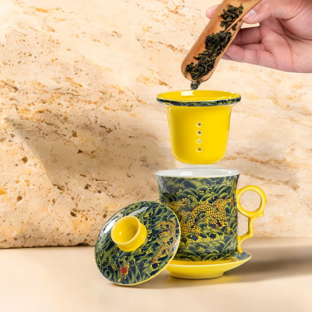 Ceramic tea cups