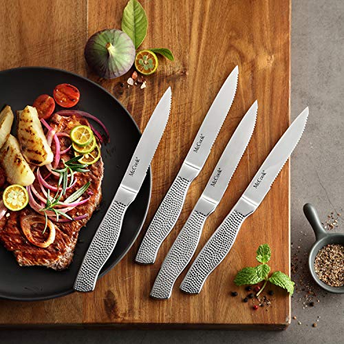 Knife Set Sharp Kitchen Knife Block Set w Built