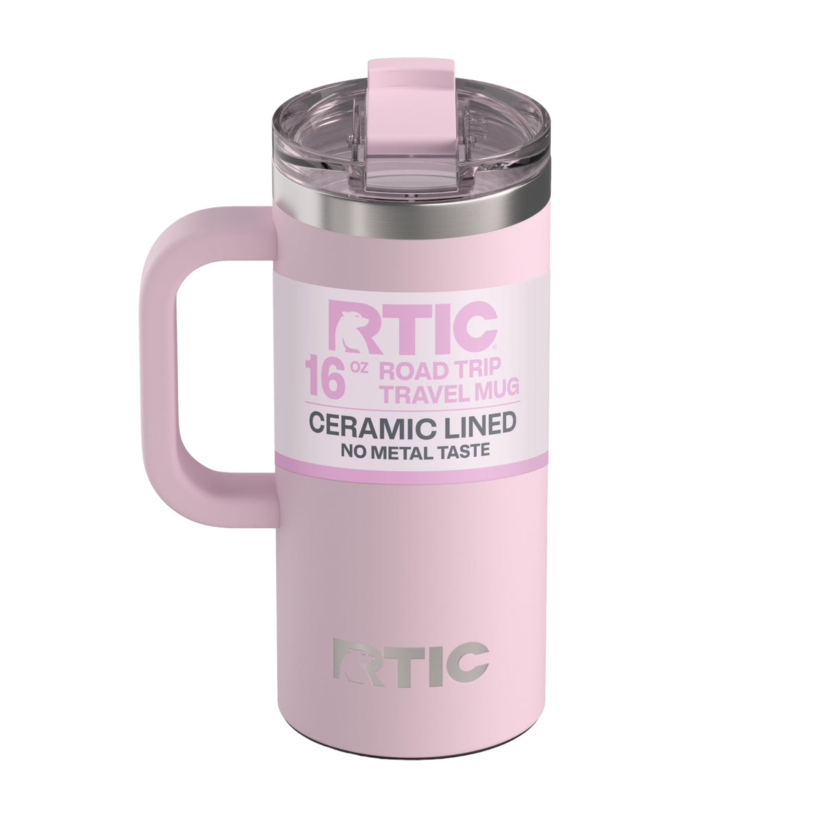 16oz Road Trip Travel Mug with Lid and Handle