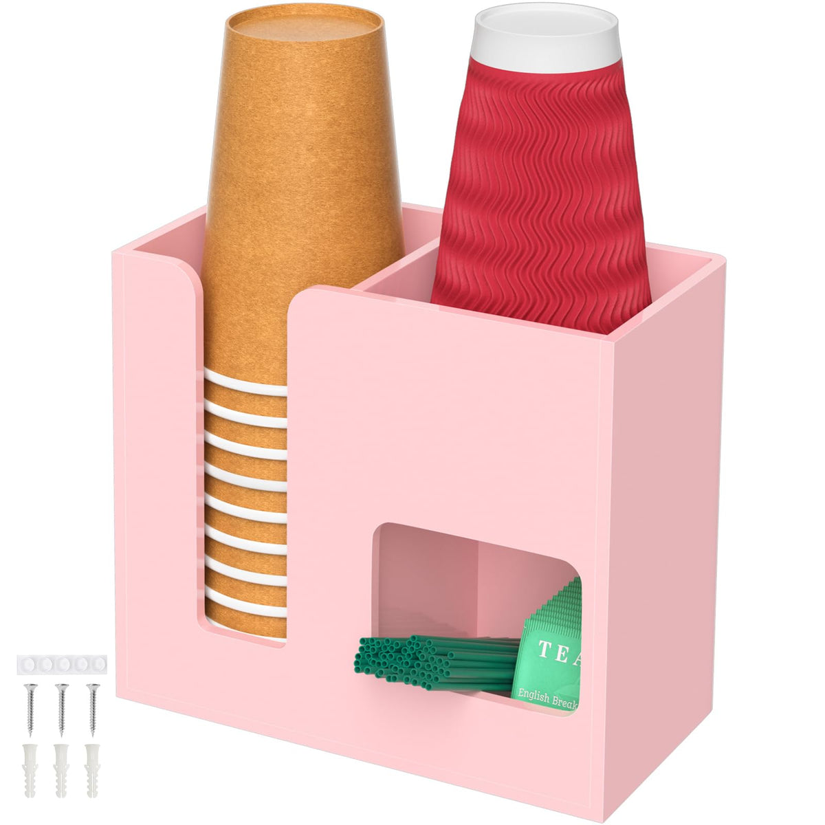 2 Tier Coffee Station Organizer for Countertop