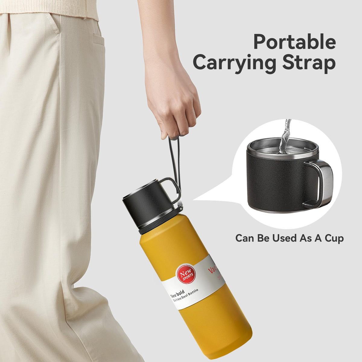 Stainless Steel Insulated Tea Infuser Bottle
