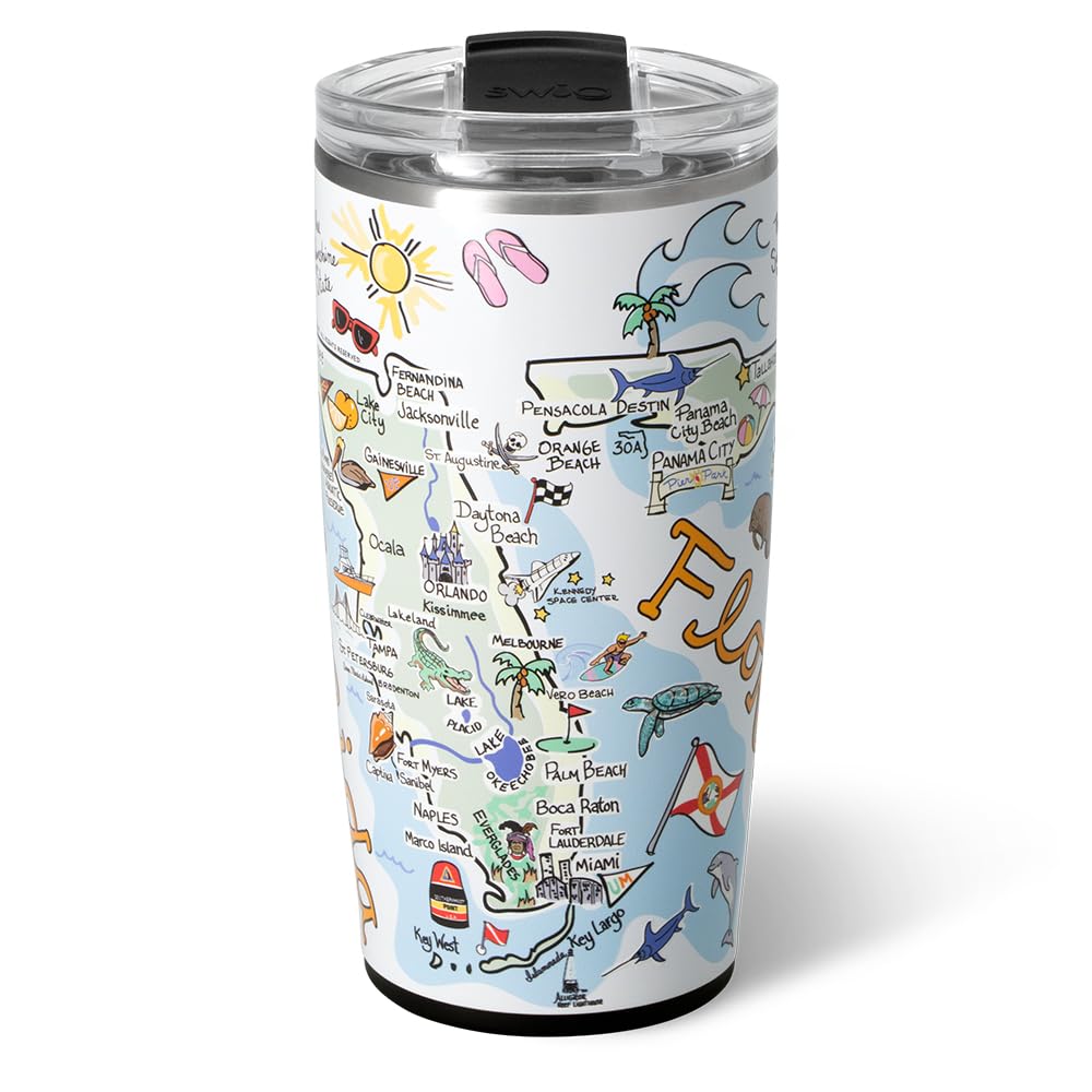 22oz Insulated Travel Mug with Handle & Lid