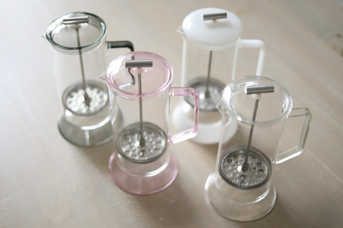 Toulouse Borosilicate Glass Tea Press and Coffee Maker with No Plastic