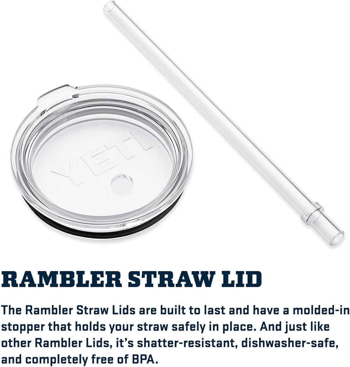 Rambler 35 oz Tumbler with Handle and Straw Lid