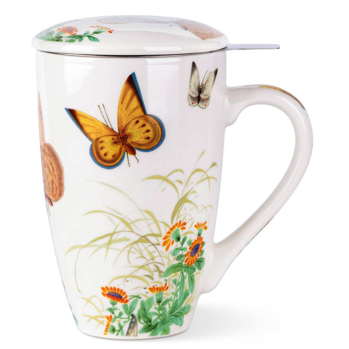 Tea Cup With Infuser and Lid
