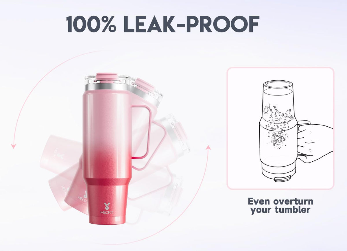 40oz Tumbler with Handle