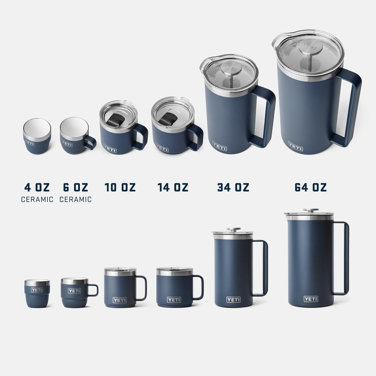 Rambler 10 oz Ceramic Lined Stackable Mug