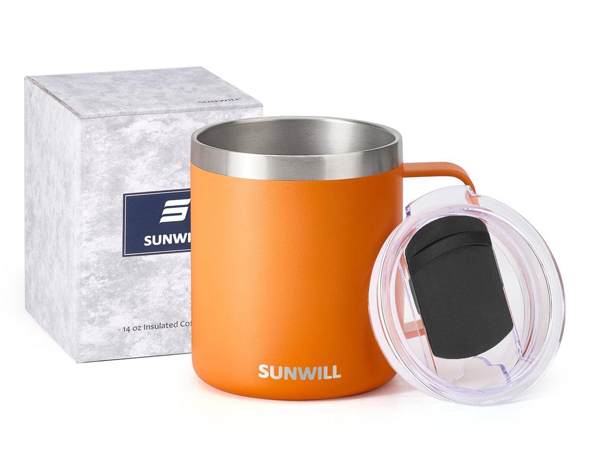 Insulated Coffee Mug with Lid