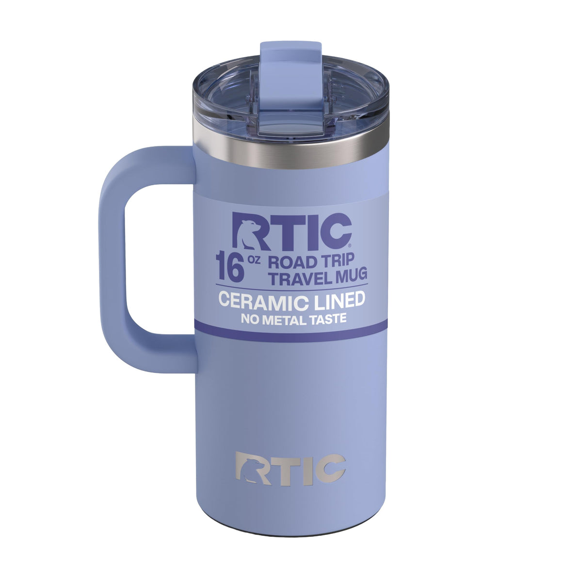 16oz Road Trip Travel Mug with Lid and Handle