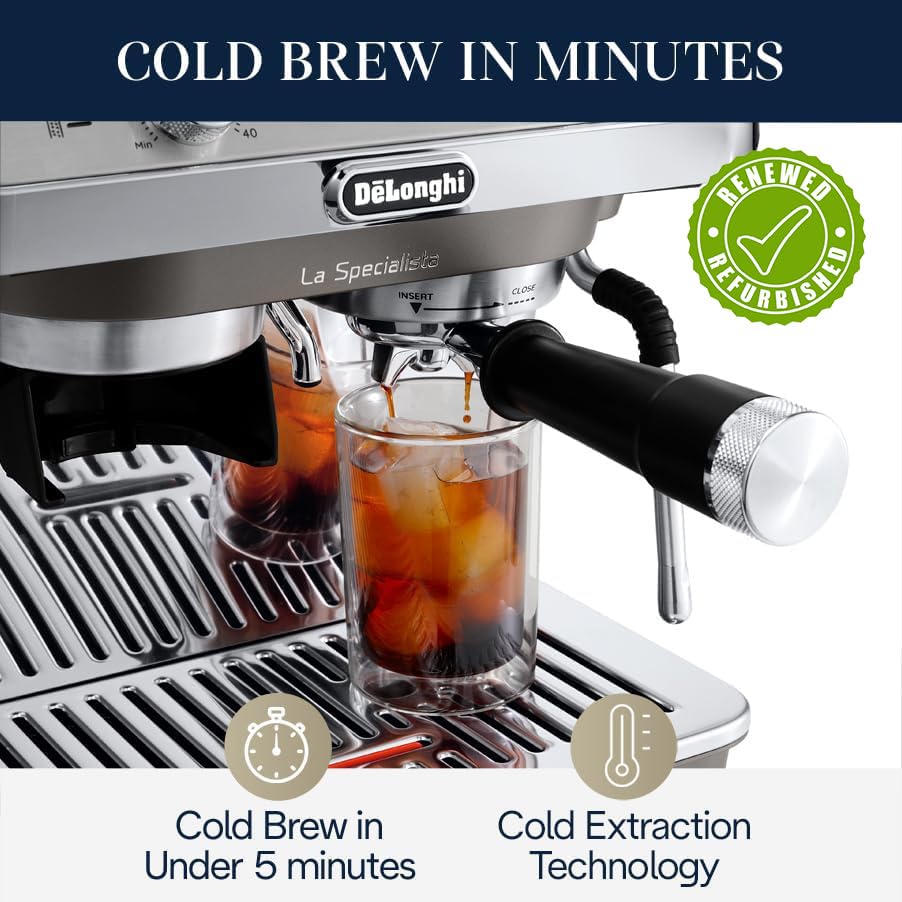 La Specialista Arte Evo Espresso Machine with Cold Brew