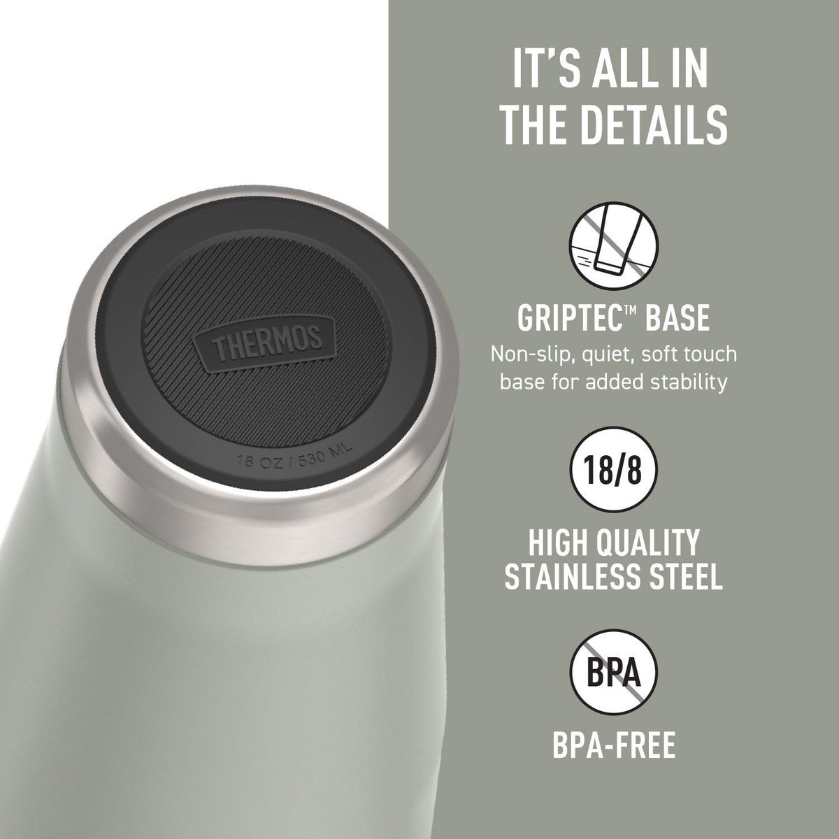 ICON SERIES Stainless Steel Tumbler with Slide Lock
