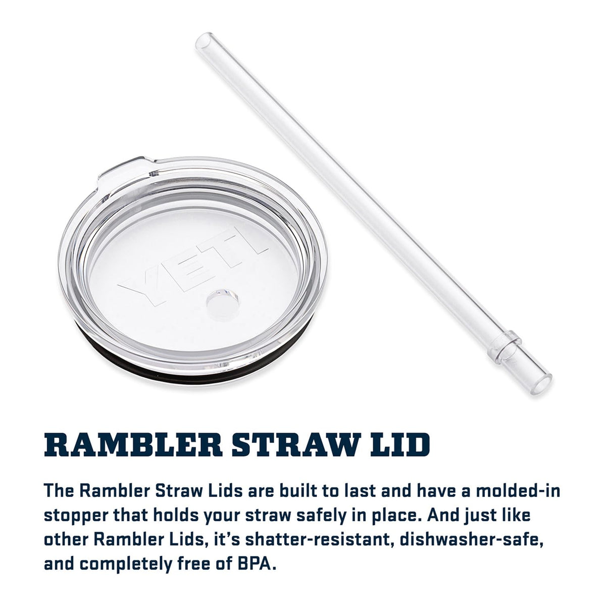 Rambler 42 oz Tumbler with Handle and Straw Lid