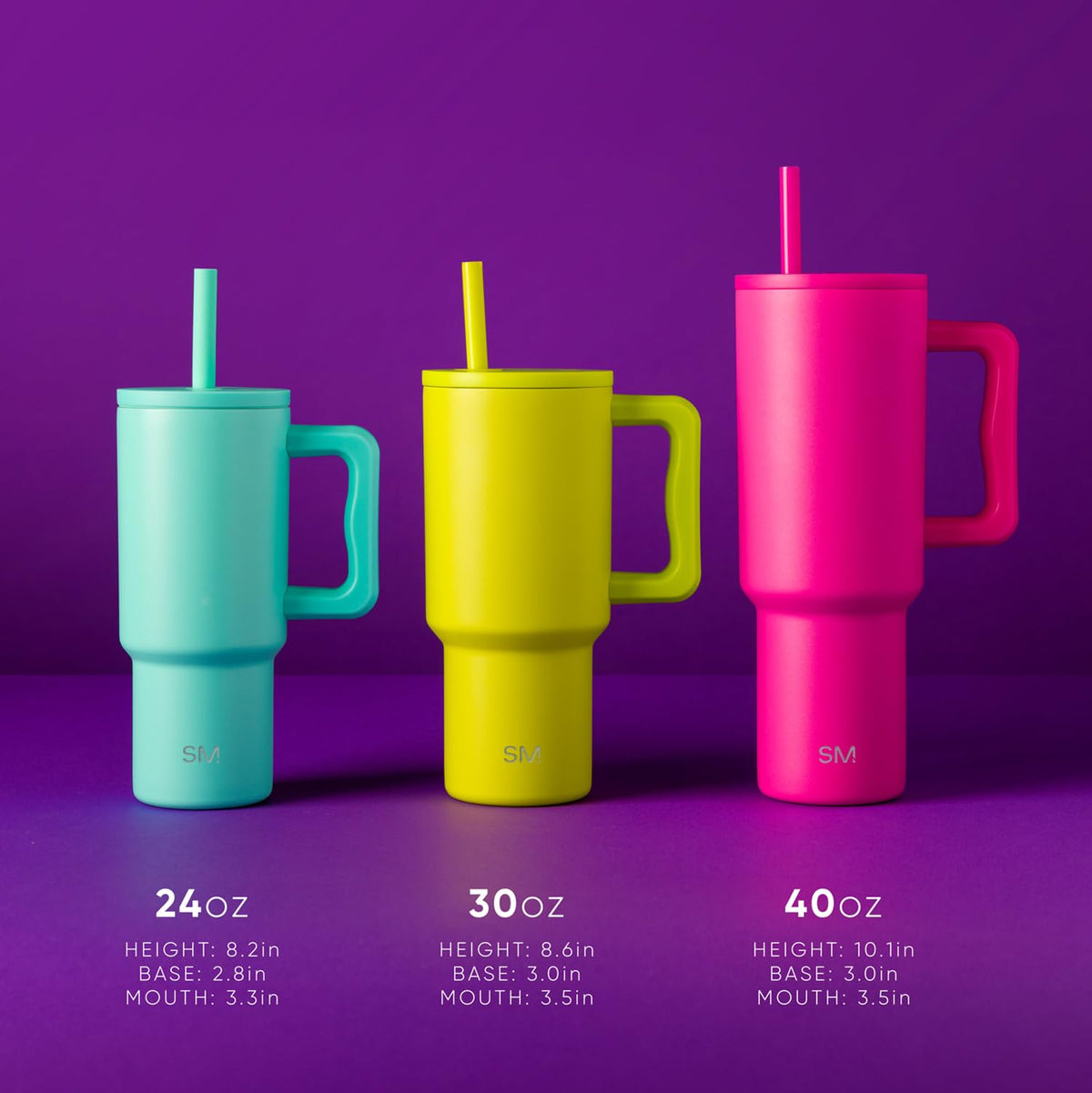 Kids Tumbler with Straw & Handle