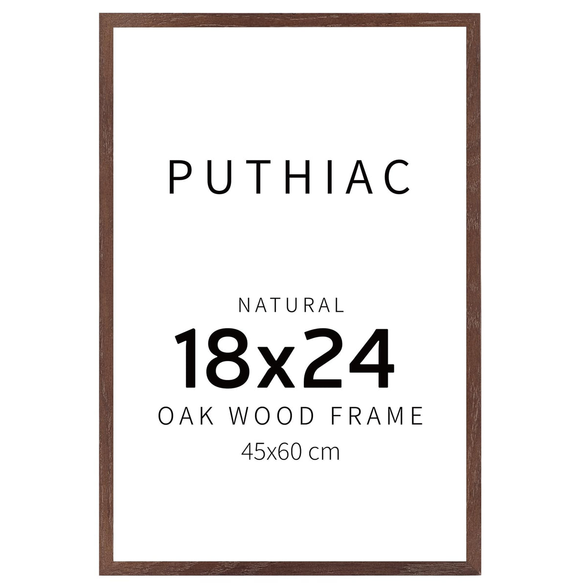 18x24 Solid Oak Wood Picture Frame