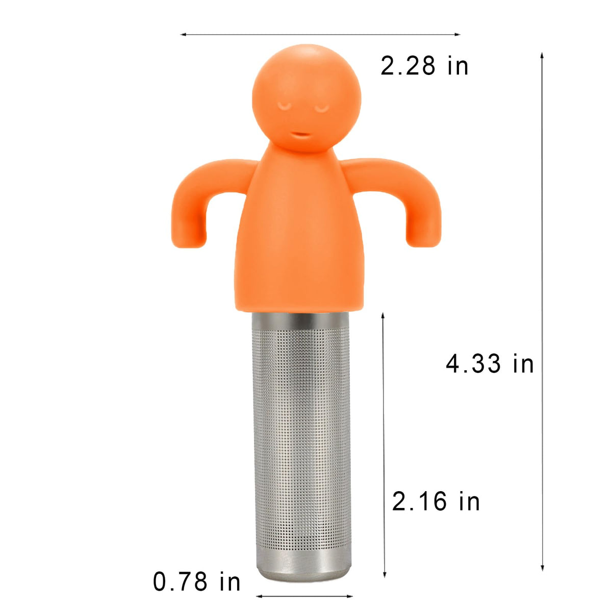 Fine Mesh Tea Infuser for Loose Leaf Cute Tea Steeper