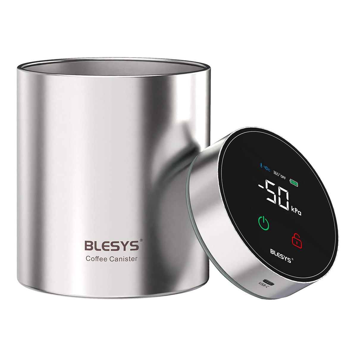 Smart Vacuum Coffee Canister