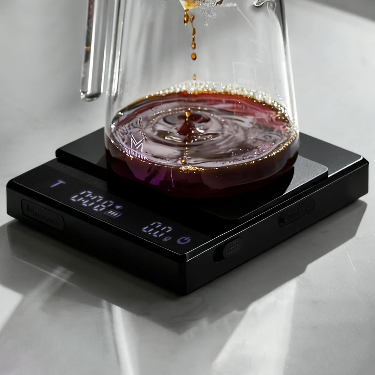 Rechargeable Coffee Scale with Timer