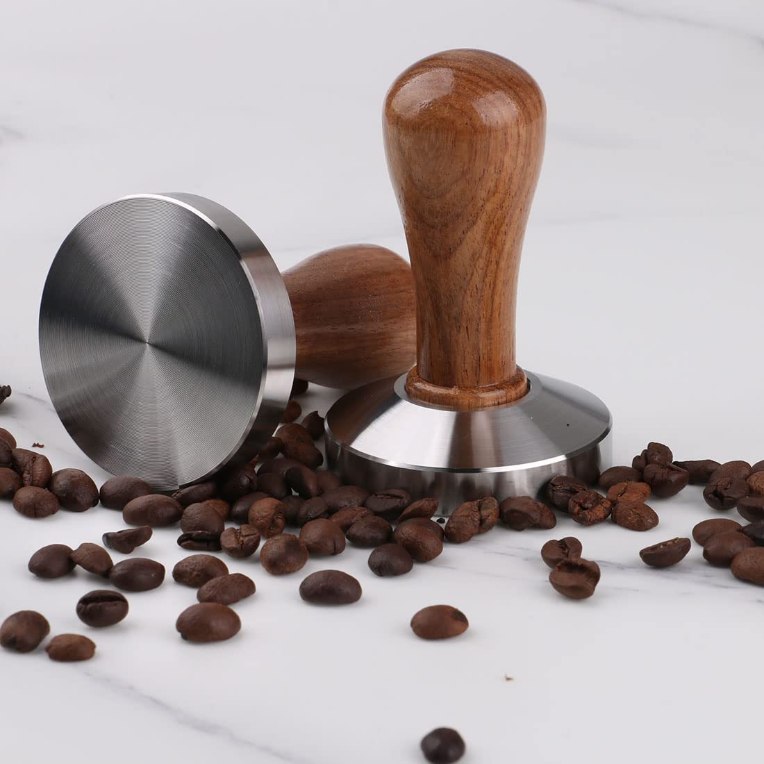 Stainless Steel Coffee Tamper 51mm Barista Espresso Base Coffee Bean Press
