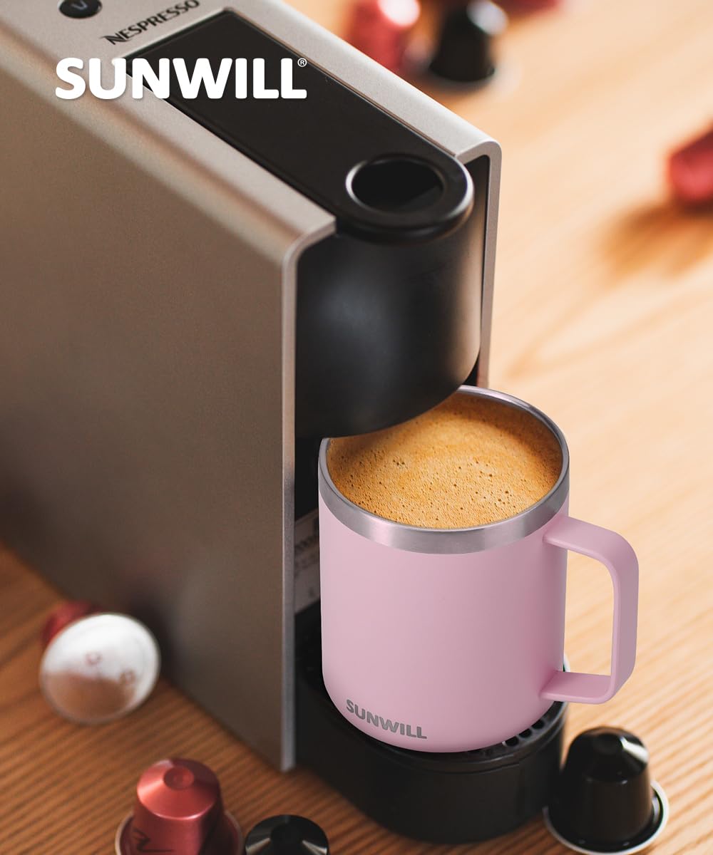 Insulated Coffee Mug with Lid
