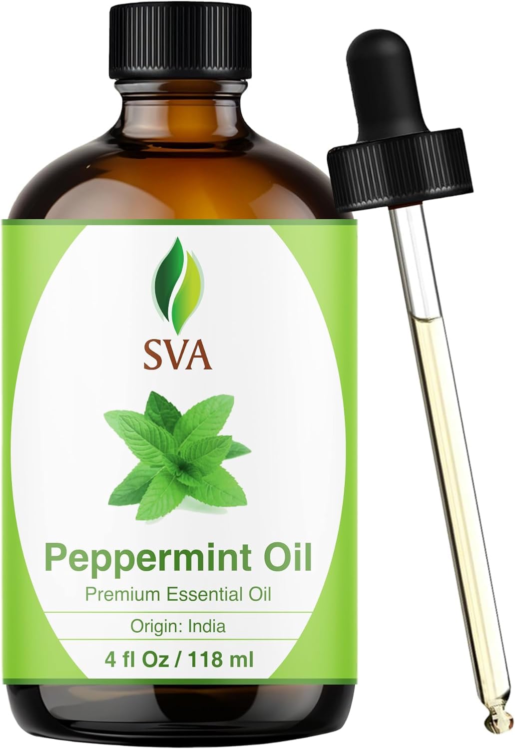 SVA Peppermint Essential Oil (4 Fl Oz)