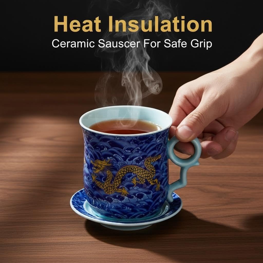 Ceramic tea cups