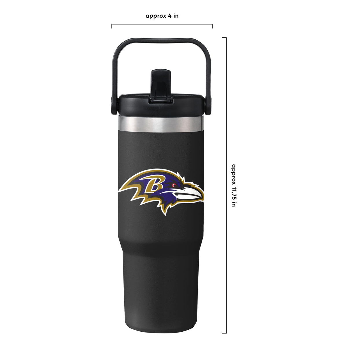 Baltimore Ravens NFL 30 oz Straw Tumbler