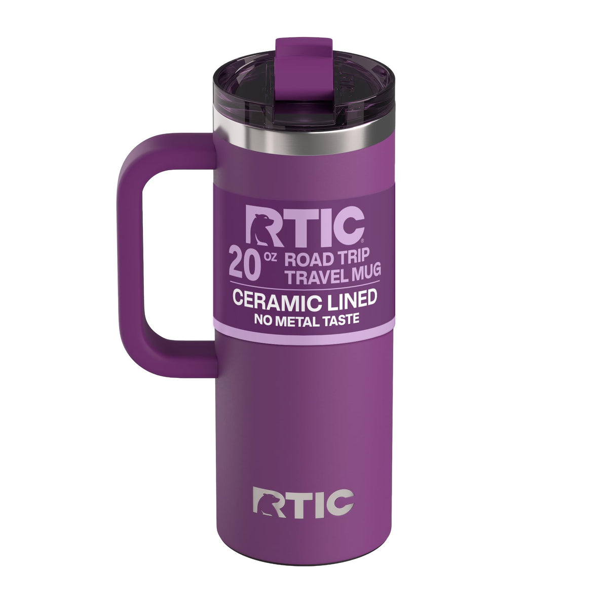 20oz Road Trip Travel Mug with Lid and Handle