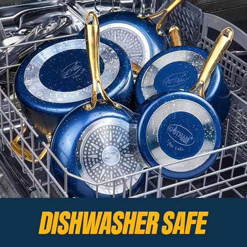 15 Pc Pots and Pans Set Non Stick Ceramic Cookware Set