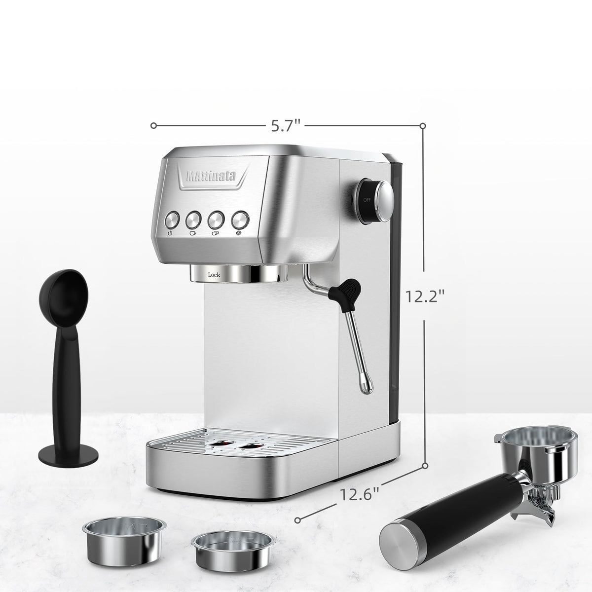 1662L Espresso Machine 20 Bar