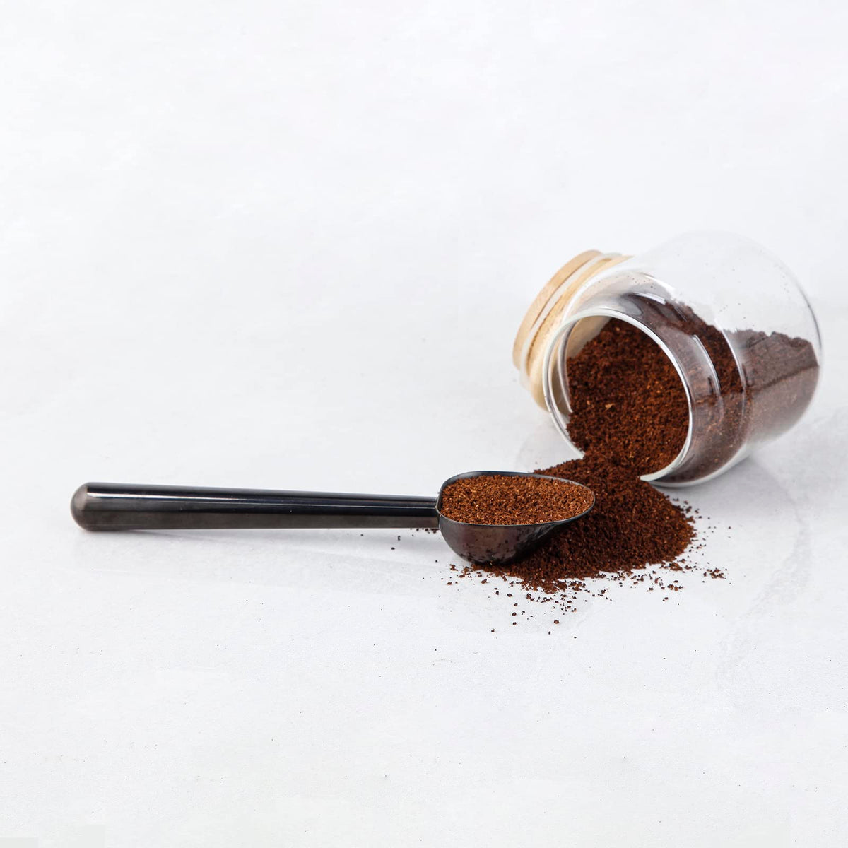 Stainless Steel Long Hollow Handle Coffee Scoop