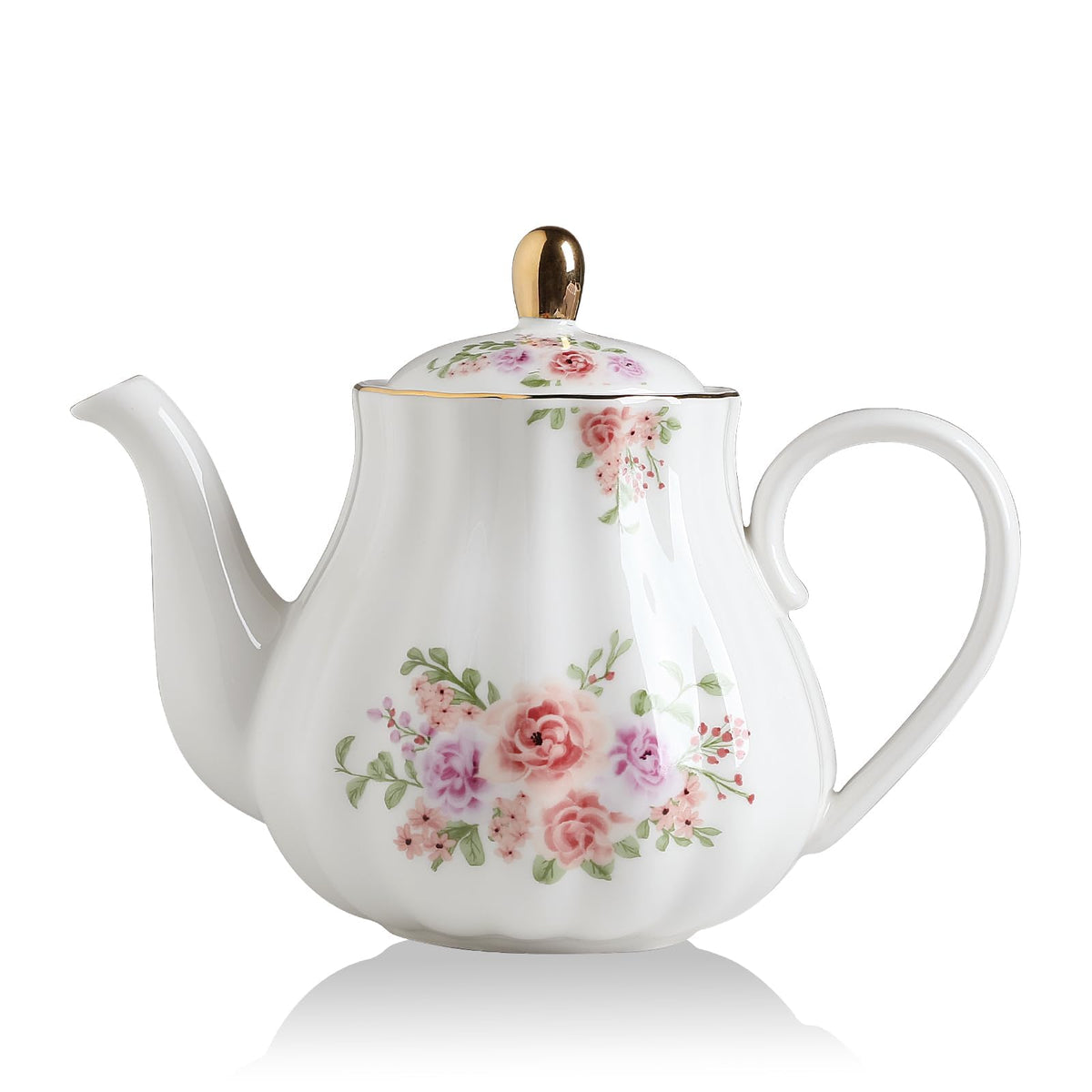 Sweejar 40FLOZ Royal Teapot with Infuser
