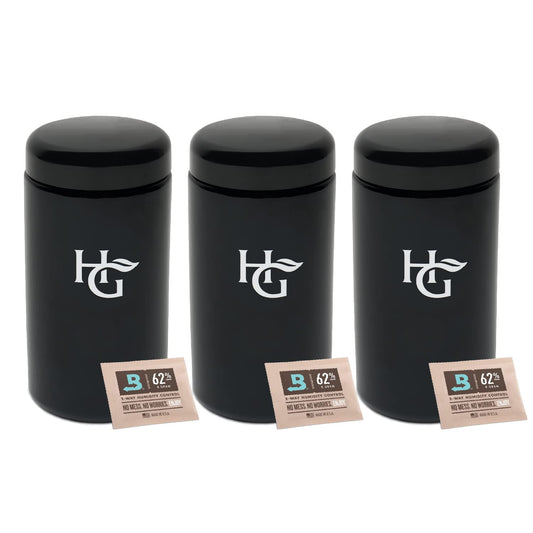 2 Oz Airtight Container & Smell Proof Jar (3 Count)
