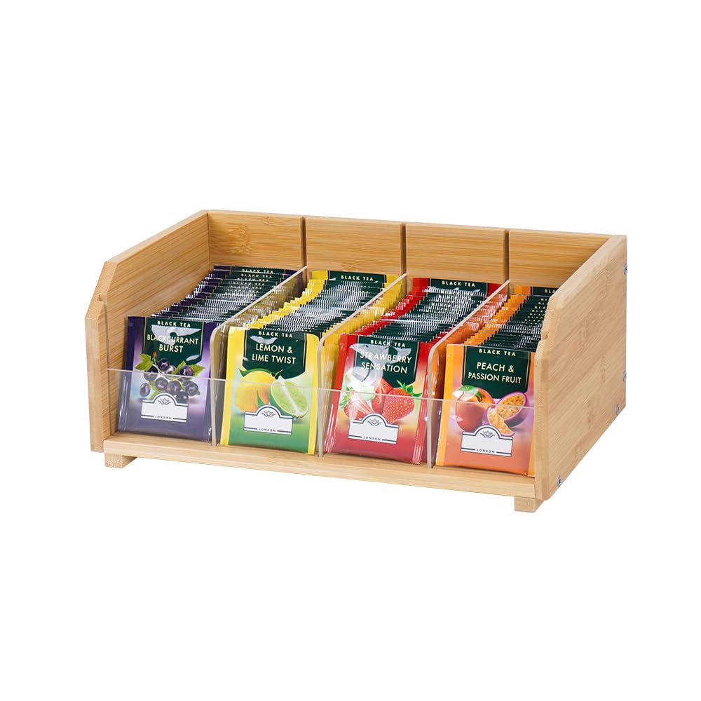 Wooden Tea Bag Organizer