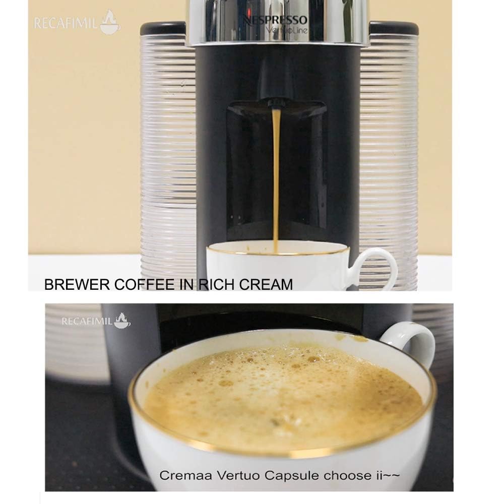 Reusable Coffee Pod Compatible with Nespresso Vertuoline Machine