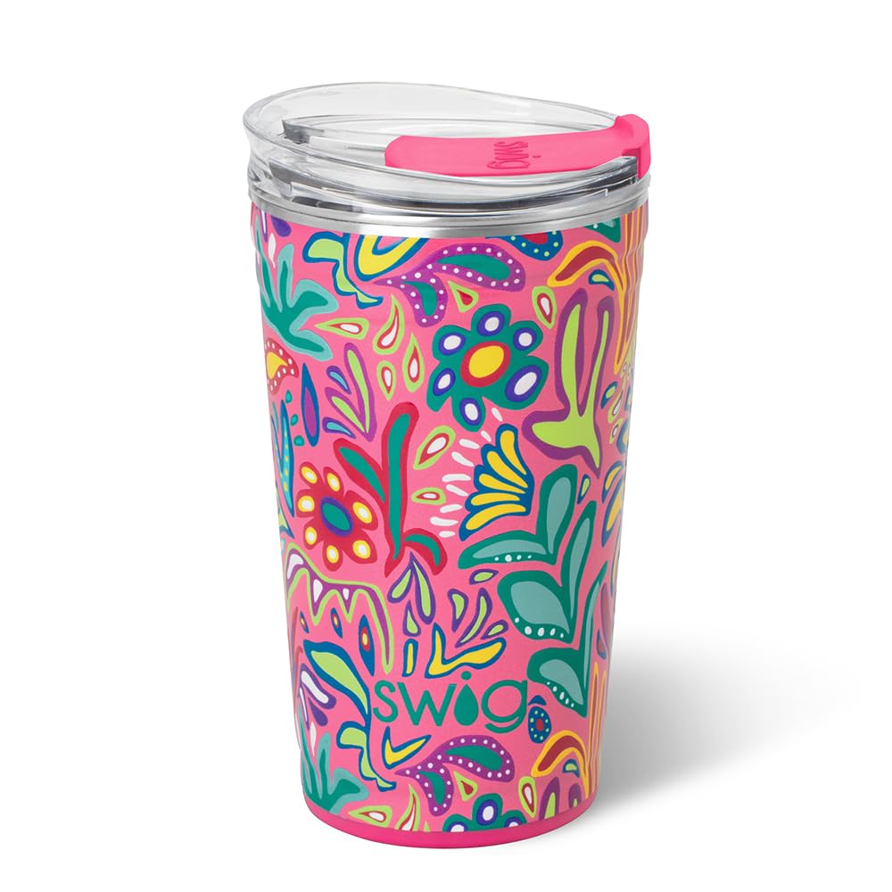 24oz Insulated Party Cup with EZ Slider Lid