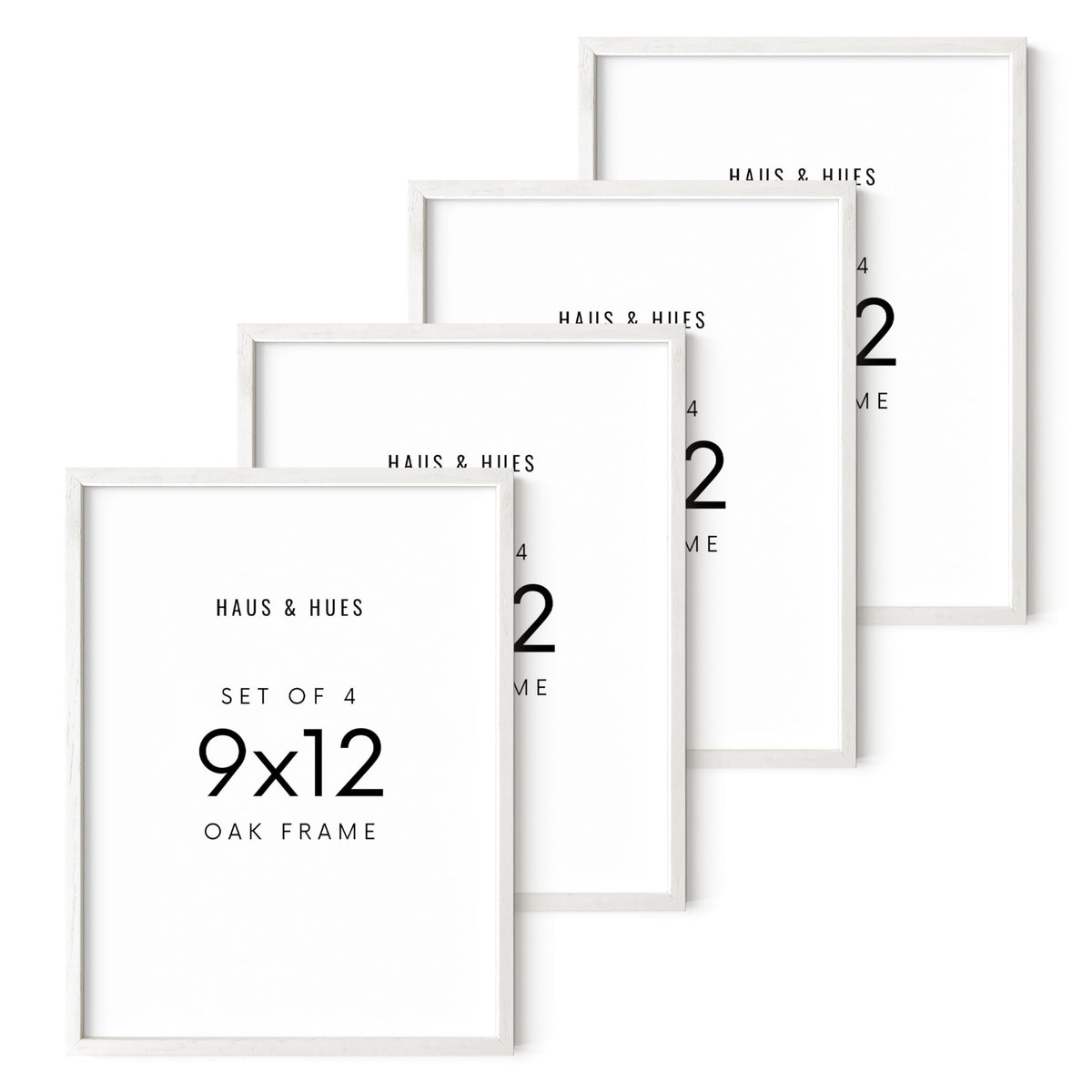 Standalone White Oak Frame Set of 4 (4 Count)